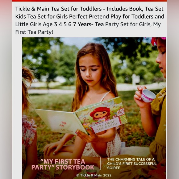 2/$20- BNIB My First Tea Set - perfect set for girls age 2-6 - Picture 7 of 11